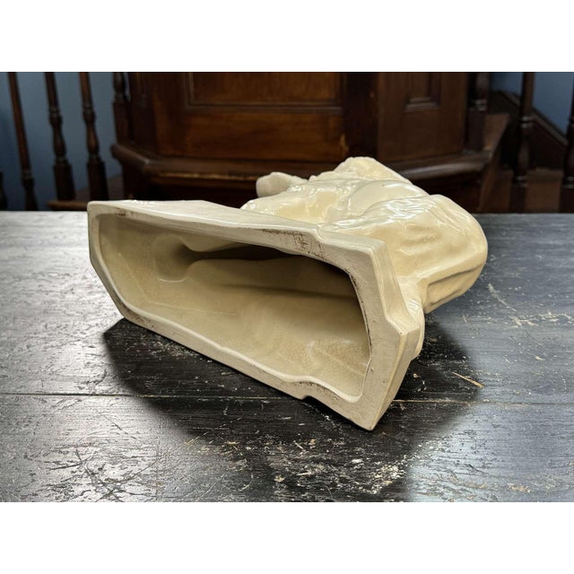 Large Art Deco Ceramic Dolly Elephant from Le Jan, 1930s For Sale - Image 11 of 13