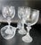 Late 20th Century Perfect Set of 4 Vintage Mikasa "The Ritz" Crystal Wine Glasses For Sale - Image 5 of 5