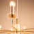 Mid-Century Modern Star-Shaped Chandelier with Brass Arms, 1960s For Sale - Image 10 of 13