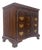 Fine Block Front Scallop Carving 4 Drawers Bachelor Chest Dresser MINT For Sale
