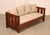 High Quality American Made Antique Gustav Stickley No. 208 Settle Constructed In Quarter Sawn Oak. Features Slatted Arms,...