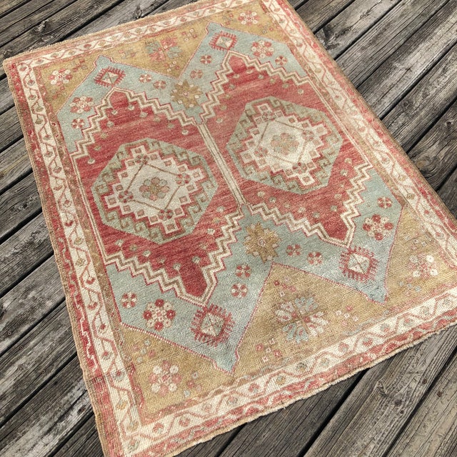 Woven 60–70 years ago, it reflects the rich tribal weaving traditions of Central Anatolia, combining bold geometry with...