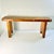 Early 20th C French Country Farmhouse Folk Art Wood Bench For Sale - Image 9 of 14