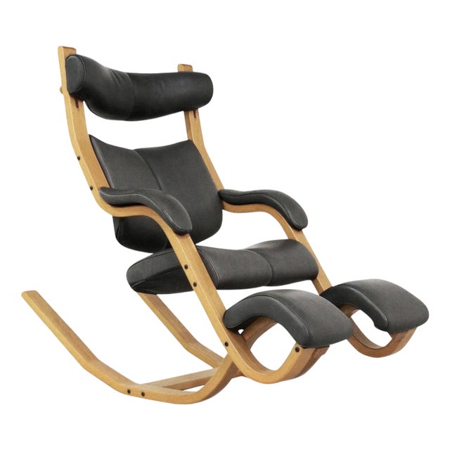Vintage Gravity Balans Lounge Chair by Peter Opsvik for Varier, 1980s For Sale