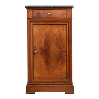 19th Century French Louis Philippe Nightstand Table For Sale