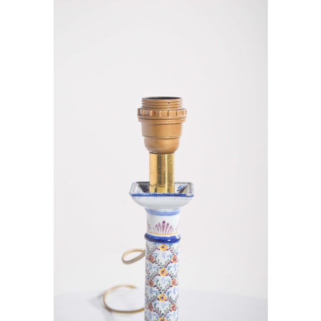 Table Lamp in Portuguese Ceramic from Candal, 1920 For Sale - Image 3 of 14