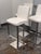 Contemporary Adjustable Swivel Bar Stools, Set of Three For Sale - Image 9 of 12