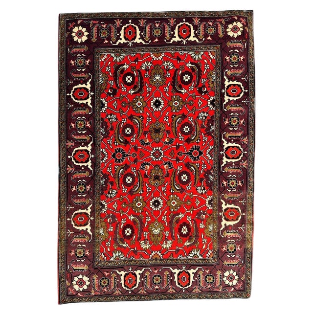 Vintage Caucasian Azerbaijan Rug, 1970s For Sale