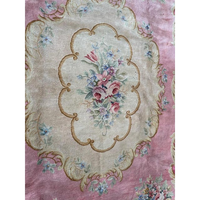 Large French Savonnerie Rug, 1890s For Sale - Image 5 of 18