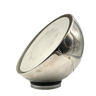 Mirror Spherical Table Lamp, Italy, 1970s For Sale