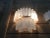 Contemporary Triedro Sandblasted Murano Glass Wall Sconce For Sale - Image 3 of 7