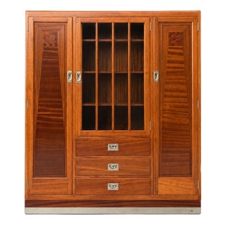 Art Nouveau Bookcase by Julius & Josef Herrmann For Sale