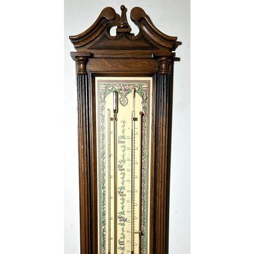 Brown Wall Barometer from Kennethson For Sale - Image 8 of 8