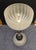 1960s Frosted and Clear Murano Glass Table Lamp For Sale - Image 6 of 9