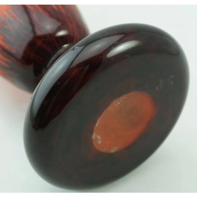 Charles Schneider Le Verre Francais Cardemines Red Cameo Vase For Sale In Dallas - Image 6 of 7
