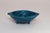 Italian Rimini Blu Glazed Leaf-Form Ceramic Vide Poche by Aldo Londi for Bitossi For Sale In New York - Image 6 of 18