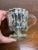 Antique Mercury Glass Handled Tea Cup and Saucer For Sale - Image 4 of 12