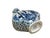 Chinese Blue White Porcelain MoonFlask Scenery Graphic Art Vase For Sale - Image 4 of 15