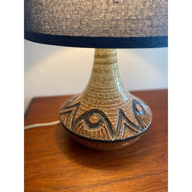 Table Lamp by Arne Finne Nielsen for Søholm Keramik, 1960s For Sale - Image 6 of 11