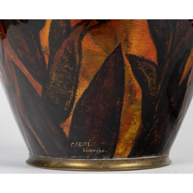 Camille FAURÉ (1874-1956) Covered Vase