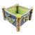 Early 20th Century Royal Worcester Majolica Square Jardiniere/Planter/Cachepot For Sale