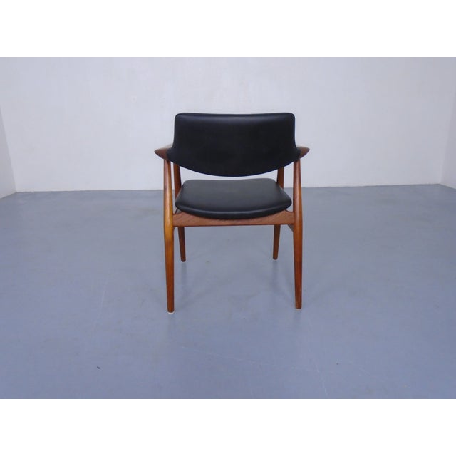 GM 11 Teak Armchair by Svend Aage Eriksen of Glostrup, Denmark, 1960s For Sale - Image 6 of 11