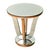 French Vintage Mirrored Gueridon Side Table For Sale - Image 9 of 9
