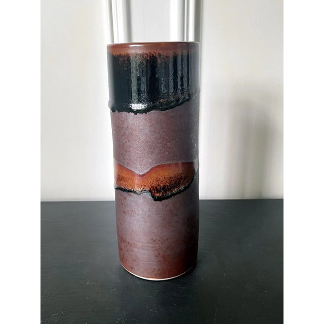 Mid 20th Century Mid 20th Century Ceramic Vase by Brother Thomas Bezanson For Sale - Image 5 of 13