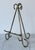 Hollywood Regency Vintage Brass Tone Art Easel For Sale - Image 3 of 10