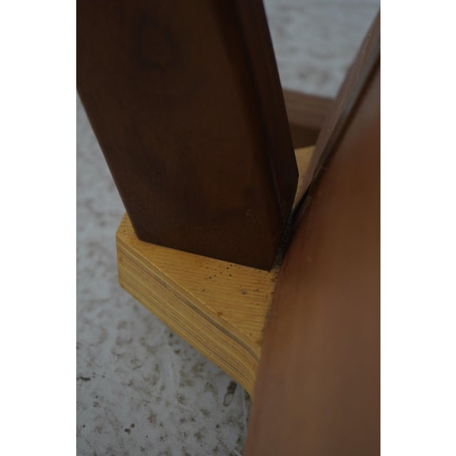 Studio Crafted Walnut Celtic Lever Harp For Sale - Image 14 of 17