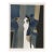 Minaux Original Lithograph Helene-Amants Signed & Numbered 1974 For Sale