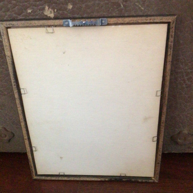 Framed Abstract Copper Plate Etching 4/6 by Gunther For Sale - Image 10 of 12