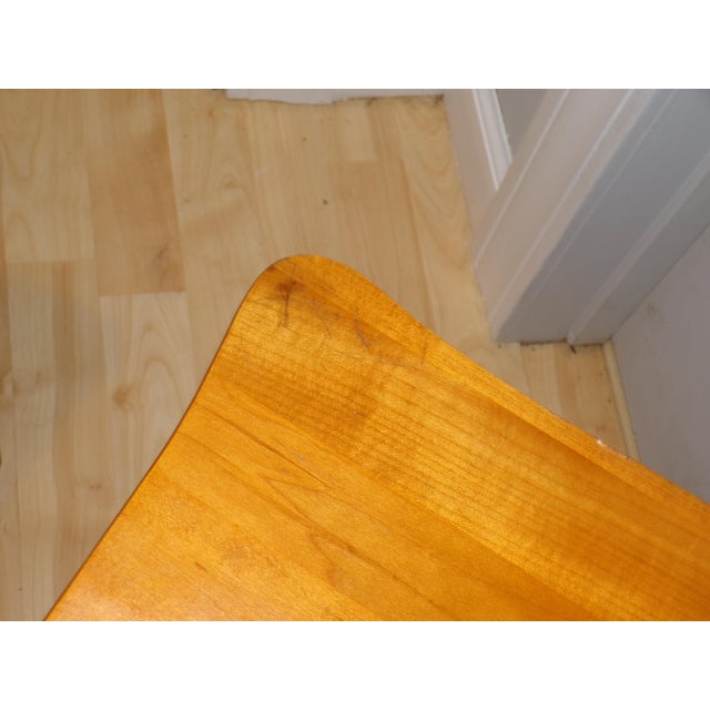 Vintage Pair Mid Century Clover End Side Tables Nightstands Plant Stands For Sale - Image 16 of 17