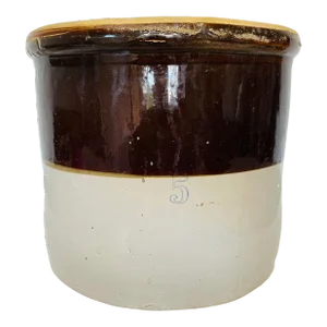 Antique Stoneware 5 Gallon Crock