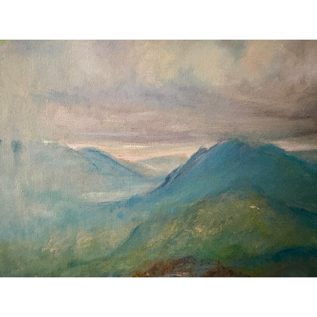 Vintage Oil Painting 1962 - Frederick Van Vilet Baker (1876-1964) For Sale In New York - Image 6 of 17