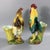 Ceramic Pair of Jerome Massier Hen & Rooster Vases For Sale - Image 7 of 12