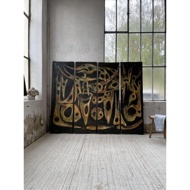 Dmitrienko, Tetraptych, 1950s, Oil on Canvas, Framed For Sale - Image 16 of 18