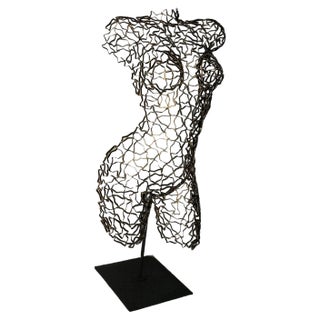 20th Century Spanish Sculpture Womans Body For Sale
