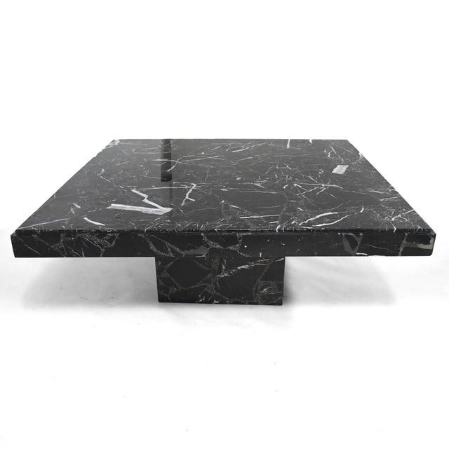 1980s Marble Side Table Attributed to Ello For Sale - Image 11 of 11