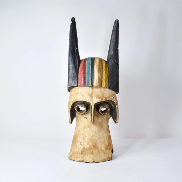Early 20th Century Mumuye Wood Mask Nigeria For Sale - Image 4 of 17