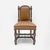 Antique Italian Neo-Renaissance Walnut and Leather Dining Chairs, 1890, Set of 6 For Sale - Image 6 of 14