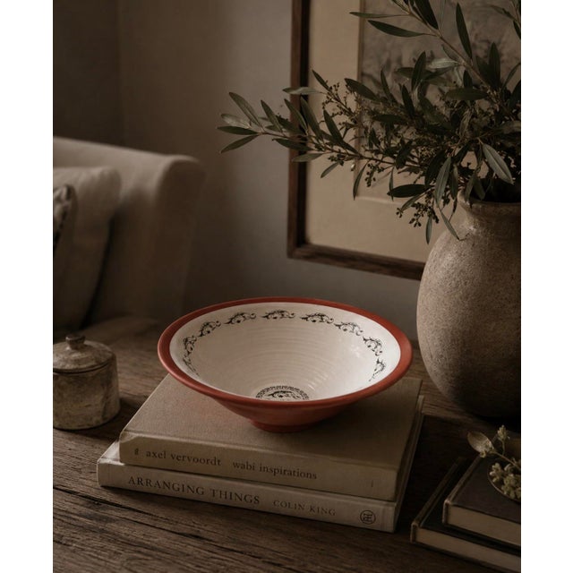 A remarkable piece of corporate and ceramic history, this hand-made terracotta bowl was produced by the Fulham Pottery —...