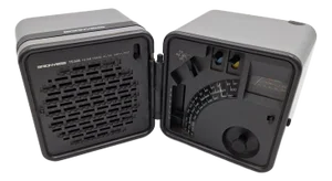 Silver Cube Model TS505 Radio by Marco Zanuso and Richard Sapper for Brionvega, 1990s