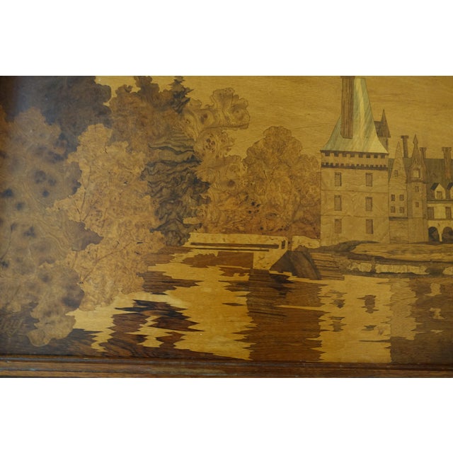 Large Alsatian Marquetry, 1920s For Sale - Image 3 of 6