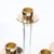Transparent Mid-Century Crystal & Brass Amorphic Four Arm Candelabra Signed Schneider For Sale - Image 8 of 10