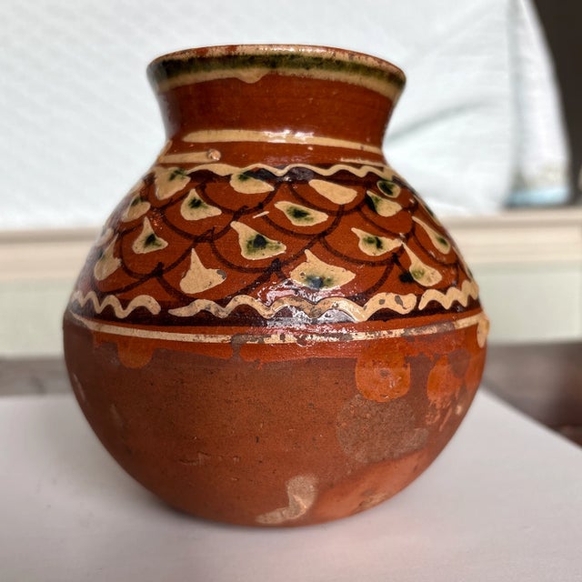 Late 19th Century French Jaspe Pottery Vase For Sale - Image 4 of 9