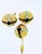 18 Karat Yellow Gold Ruby Sapphire and Diamond Earring and Stick Pin Set Estate For Sale In New York - Image 6 of 8