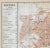 Fold out map of Ravenna from a 1928 Italian atlas. There are two black and white maps on the back. Combined shipping...