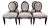 Set 6 Barbara Barry Baker X Dining Chairs Clean Upholstery For Sale