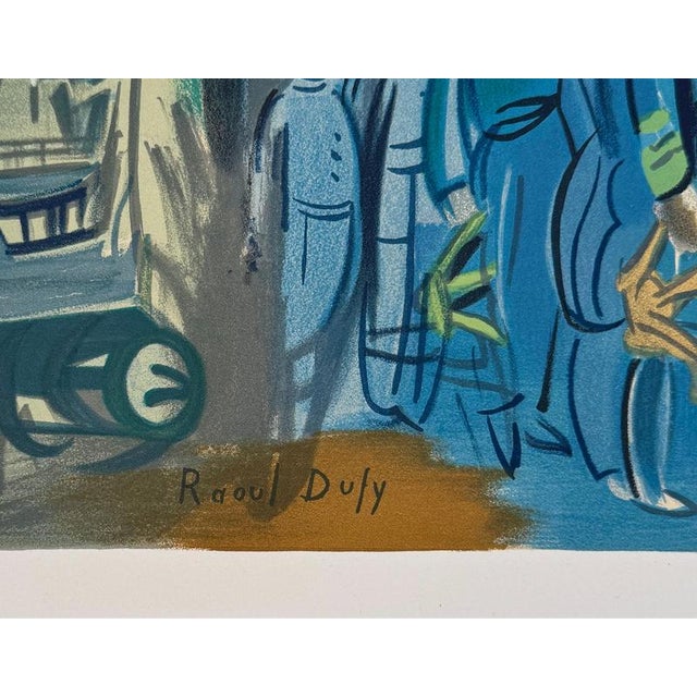 Raoul Dufy, Painter in His Studio, 1969, Lithograph For Sale - Image 4 of 6